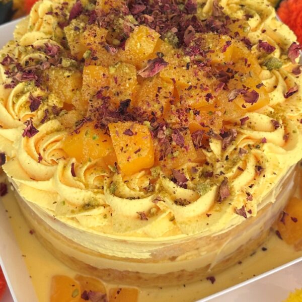 Diwali Special - Saffron & Mango Cake (Local Pick up only)
