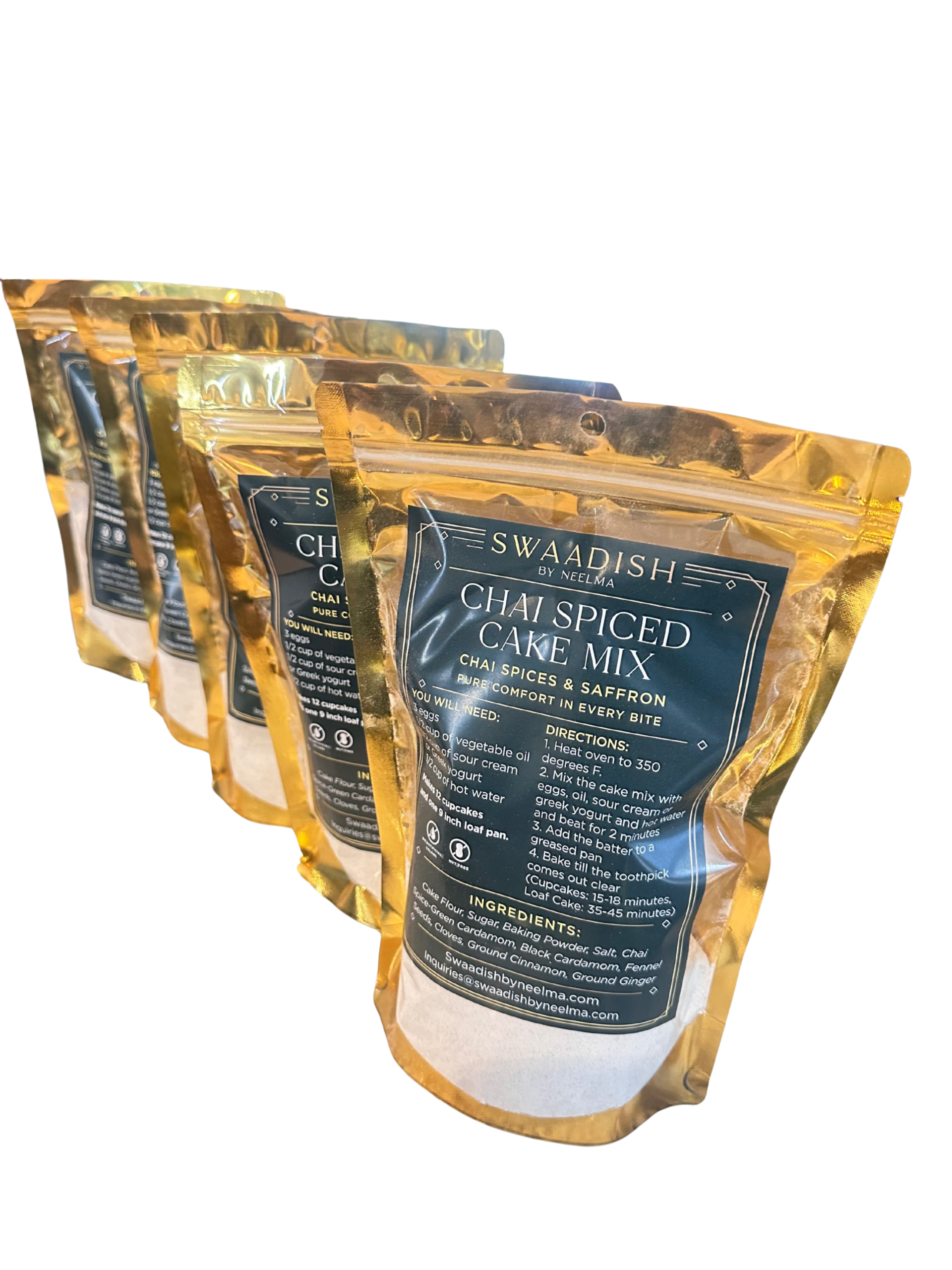 Chai Spiced Cake Pre-Mix